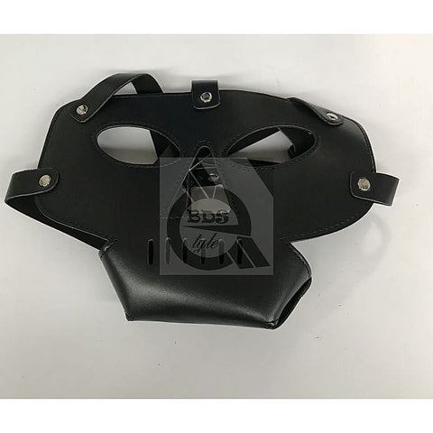 Hannibal Prison Hood PVC with Punisher Muzzle - Bondage Hoods