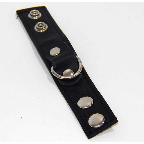 Strappy Cock Ring Leather 2 Speed By Bdstyle - Cock Rings