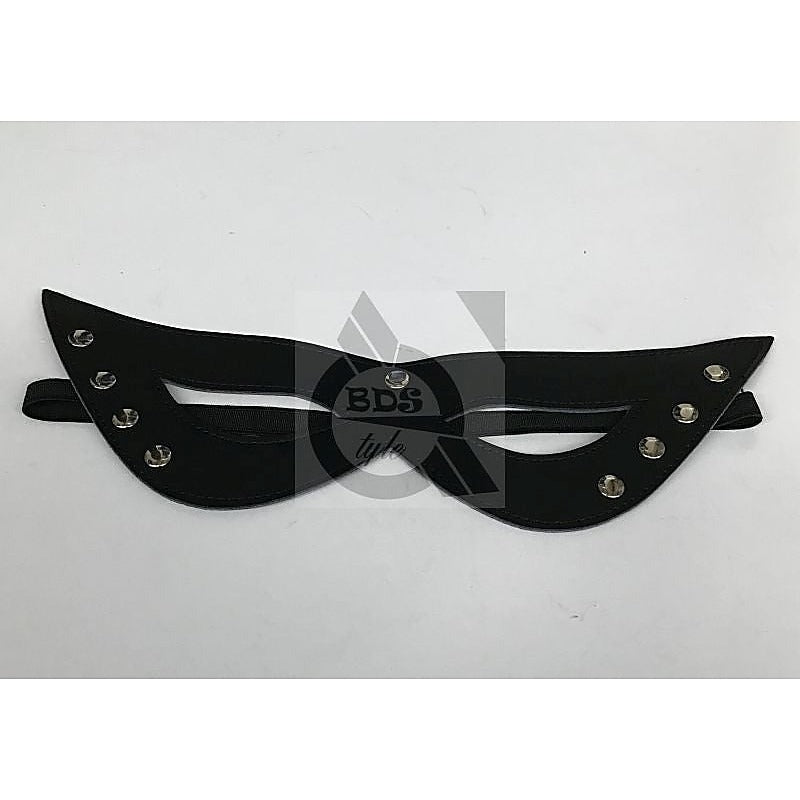 Prisicilla Ladies Kittie Mask With Studs By Bdstyle - Fancy Dress Ups