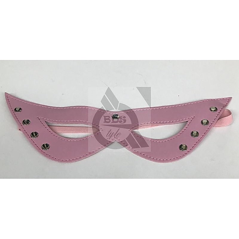 Prisicilla Ladies Kittie Mask With Studs By Bdstyle - Fancy Dress Ups
