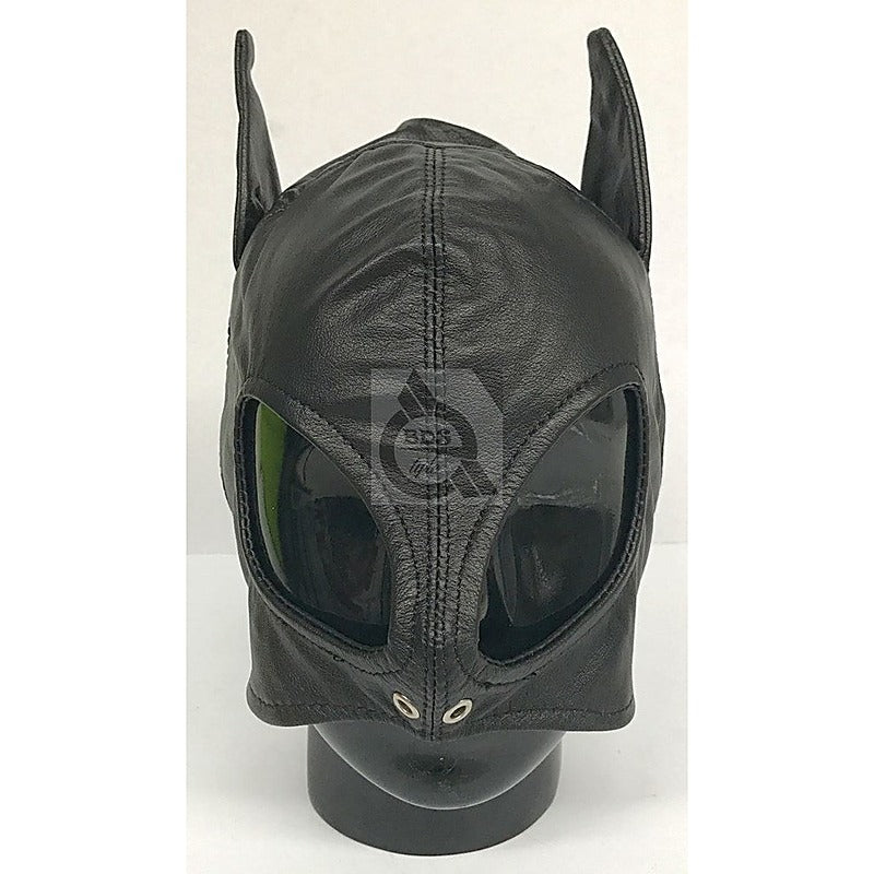 Wicked Wench Feline PVC Hood - Bondage Hoods