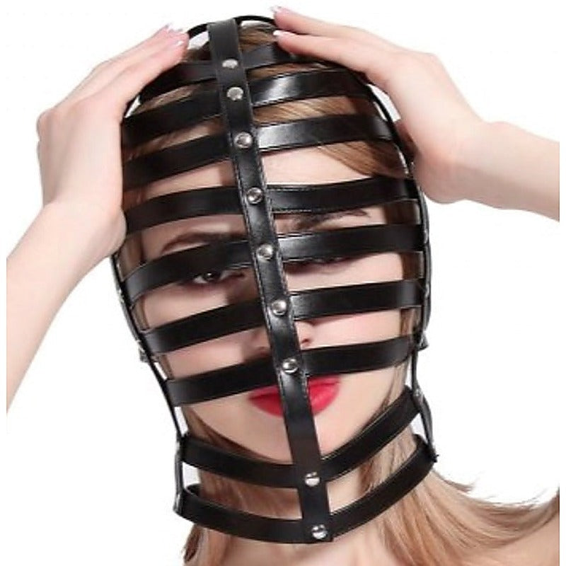 Stripes Hood - Bondage Hoods