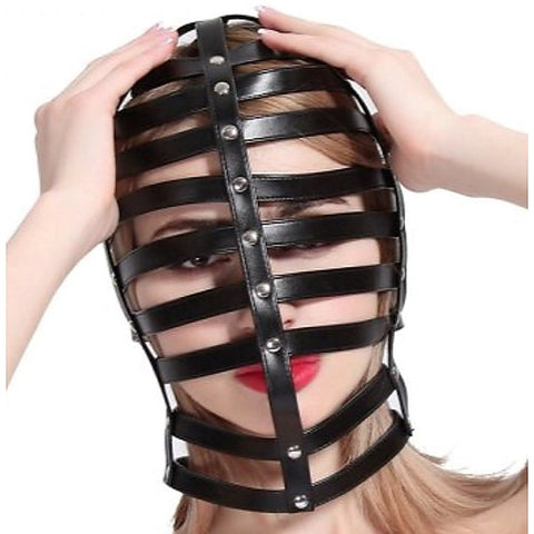 Stripes Hood - Bondage Hoods