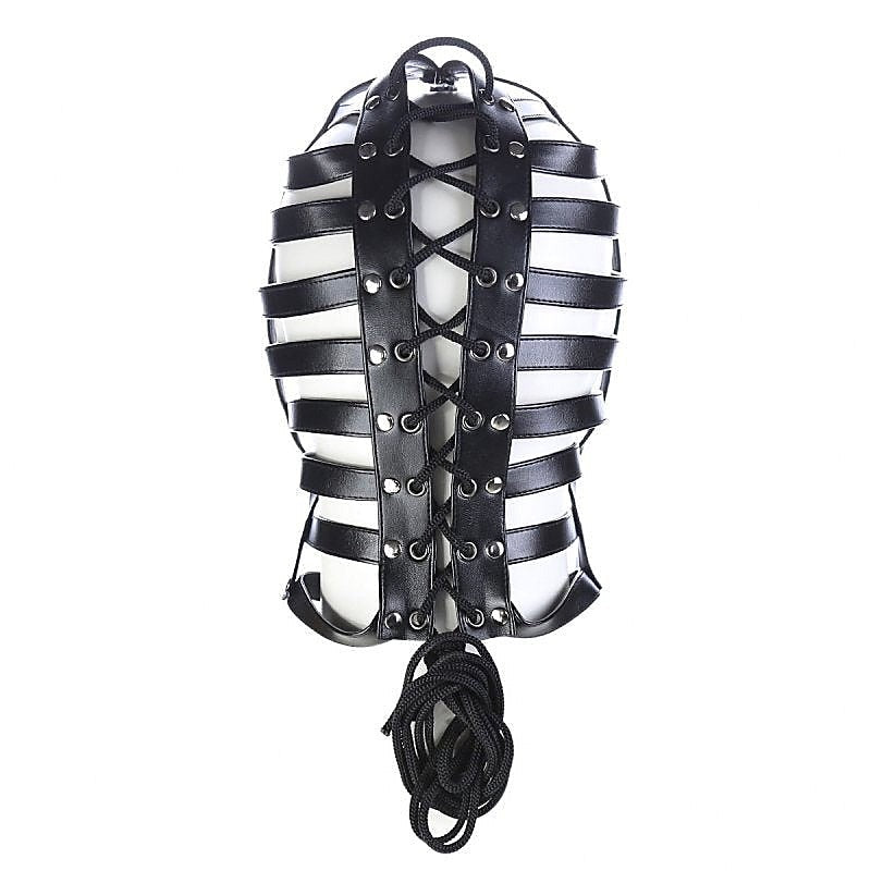 Stripes Hood - Bondage Hoods