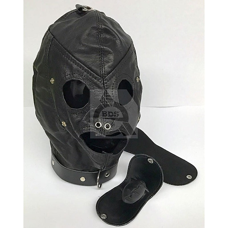 Bondage Supplies Hood Leather - Bondage Hoods