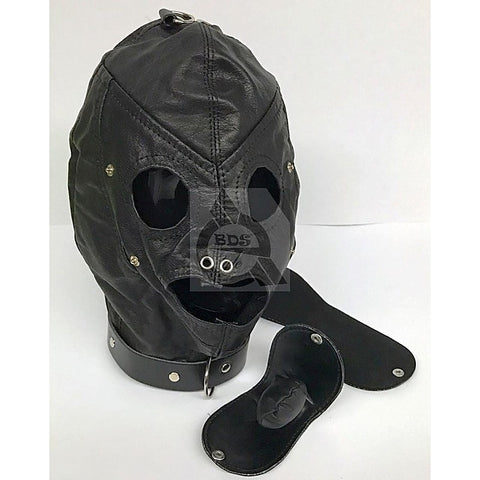 Bondage Supplies Hood Leather - Bondage Hoods
