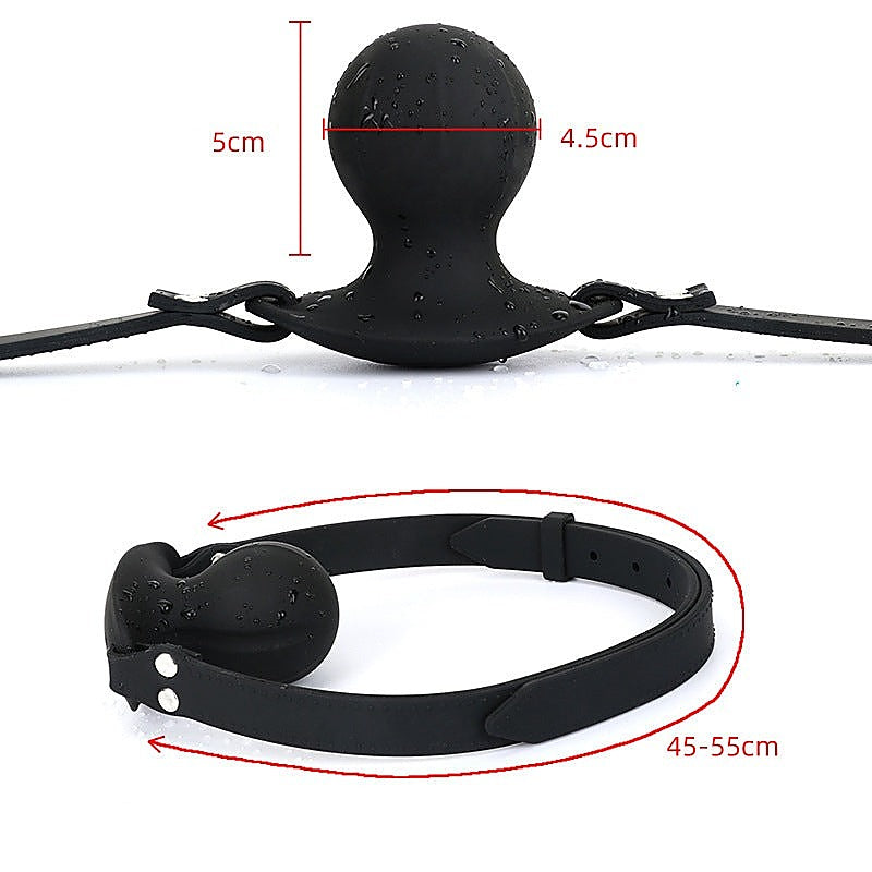 Electric Shock Ball Mouth Gag - Bondage Gags and Bits