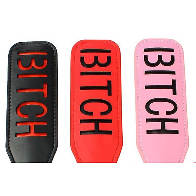 Twisted Knuckle Paddle With Bitch Inlay By Bdstyle - Paddles And Slappers