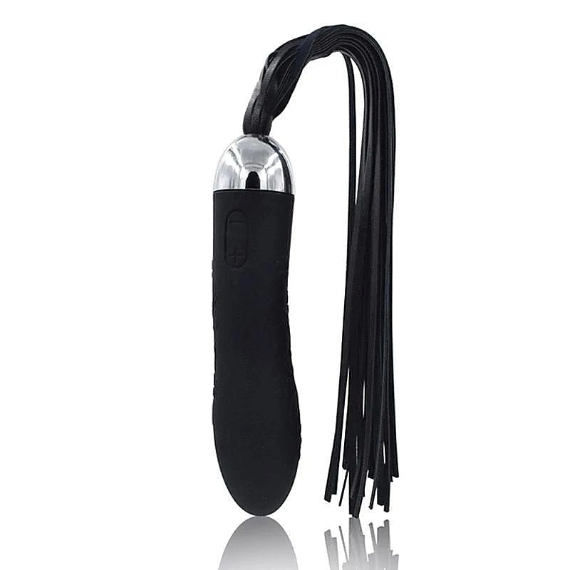 Deluxe Silicone Whip Vibrating Anal Plug - Anal Vibrators