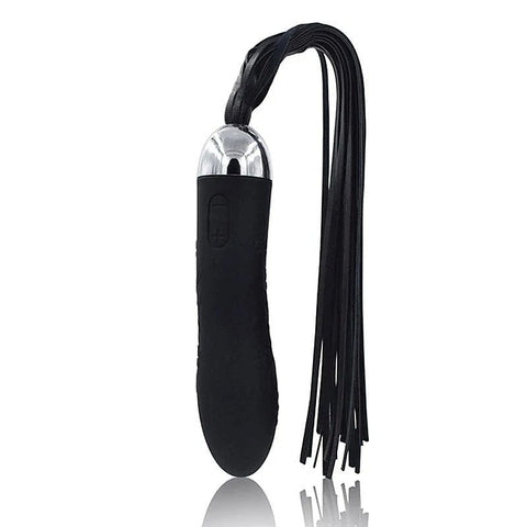 Deluxe Silicone Whip Vibrating Anal Plug - Anal Vibrators