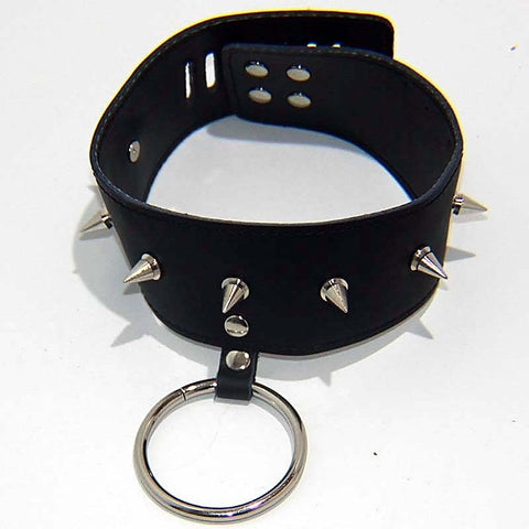 Sharp Spikes Collar Heavy