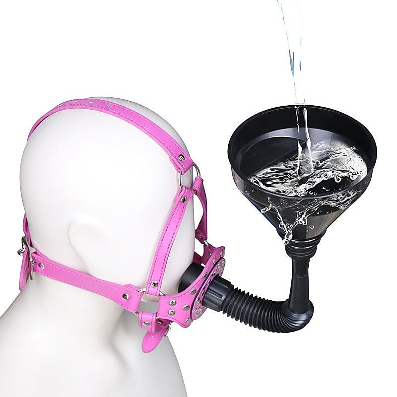 Fluid Feeder Muzzle Plug - Bondage Gags and Bits