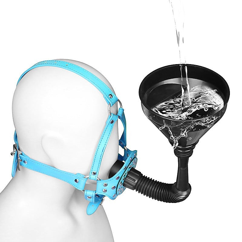 Fluid Feeder Muzzle Plug - Bondage Gags and Bits