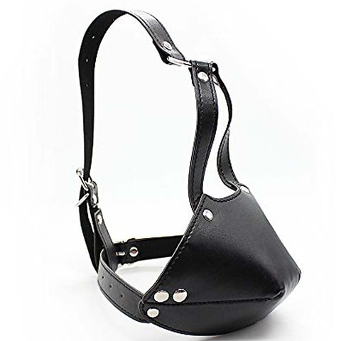 Thin Bondage Face Harness & Ball Gag By Bdstyle - Bondage Gags and Bits