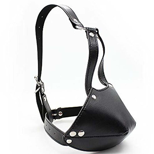Bondage Face Harness & Ball Gag By Bdstyle - Bondage Gags and Bits