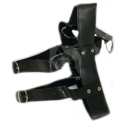 Bondage Head Harness Hanger Thick - Masks And Blindfolds