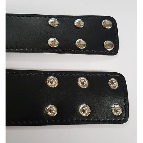 Elegant BDSM Accessory - Wild Cat Slaves Collar with Metal O-rings - Collars and Leads