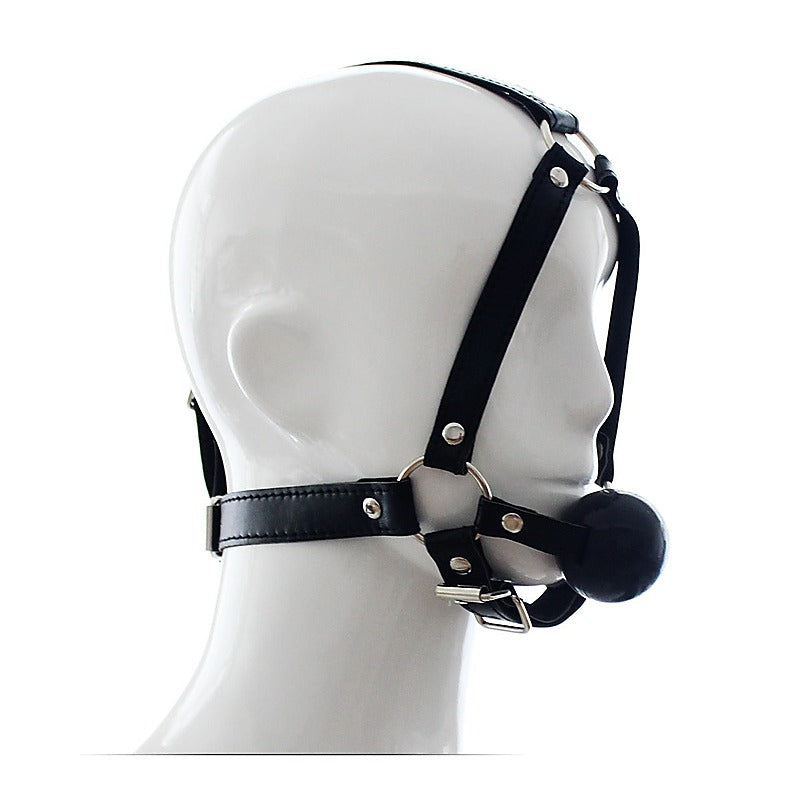Ball Gag Head Harness by BDStyle - Bondage Gags and Bits