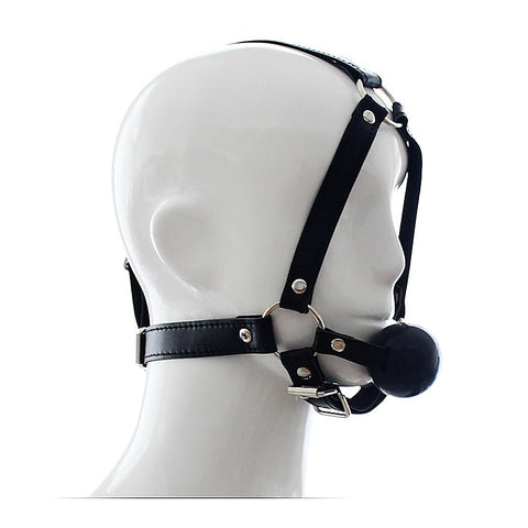 Ball Gag Head Harness by BDStyle - Bondage Gags and Bits