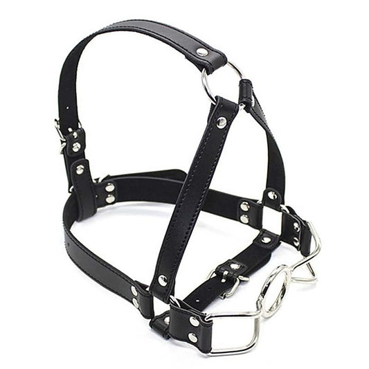 Open Mouth Spider Legs Mouth Gag with Harness