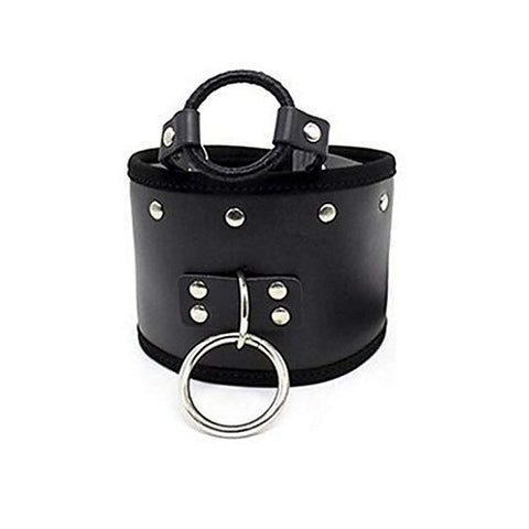 Posture Collar & O Ring Gag Heavy - Bondage Gags and Bits