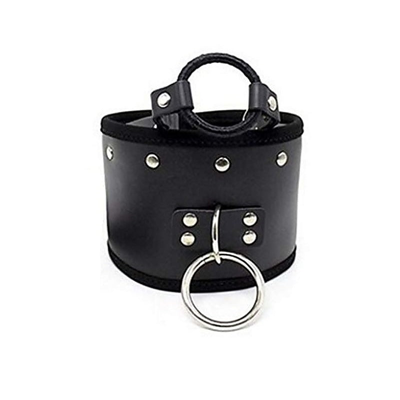 Posture Collar & O Ring Gag Heavy - Bondage Gags and Bits
