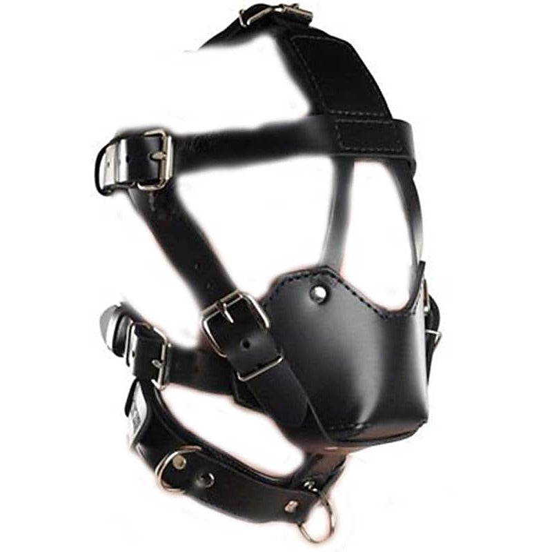 Head Harness & Muzzle Light - Bondage Gags and Bits