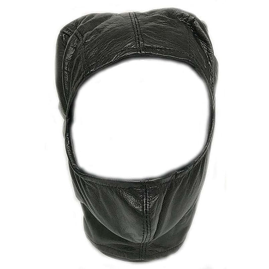 Bdsm Open Face Mask Faux Leather By Bdstyle - Masks And Blindfolds