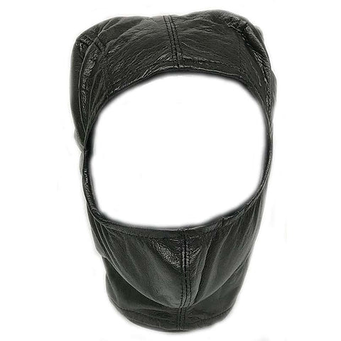 BDSM Open Face Mask Faux Leather by BDStyle - Masks And Blindfolds