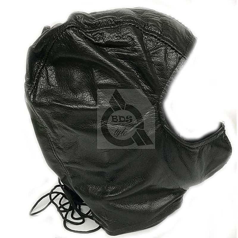 BDSM Open Face Mask Faux Leather by BDStyle - Masks And Blindfolds