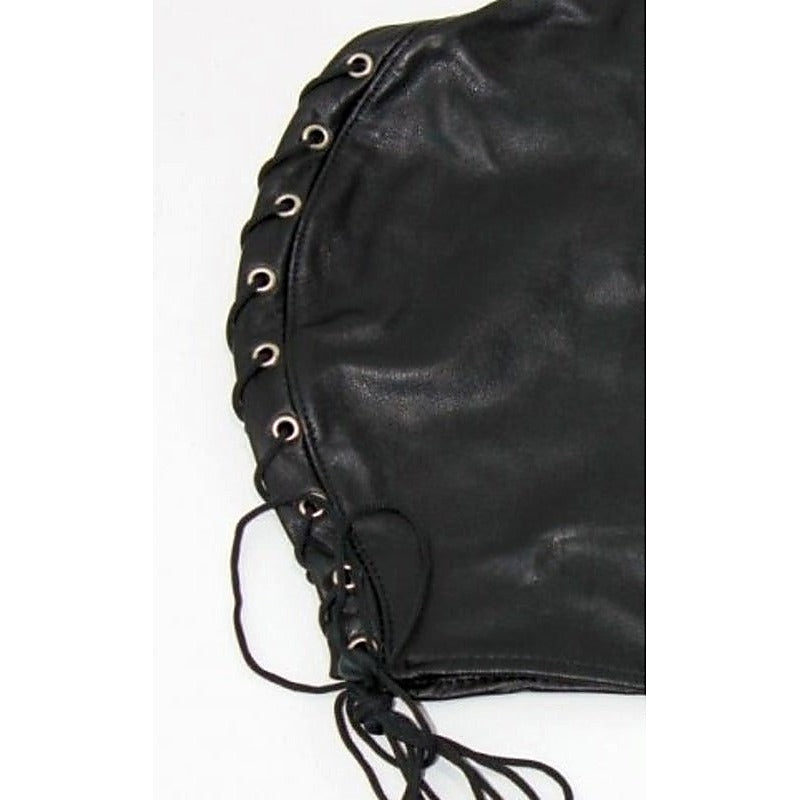 Open Eyed BDSM Hood Leather - Bondage Hoods