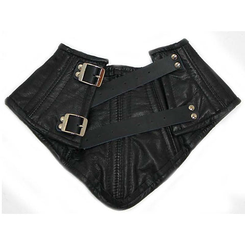 Ladies BDSM Neck Corset Faux Leather