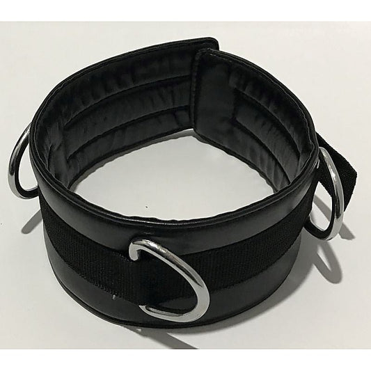 3 D Rings Bondage Collar - Collars and Leads