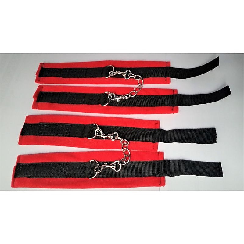 RednBlack Wrist & Ankle Cuffs - Cuffs and Restraints