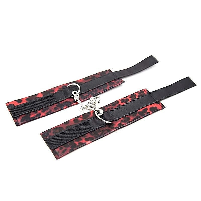 Red Leopard Bondage Kit by BDStyle - Sex Kits