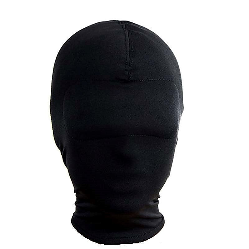 Spandex Hood With Padded Blindfold By Bdstyle - Bondage Hoods