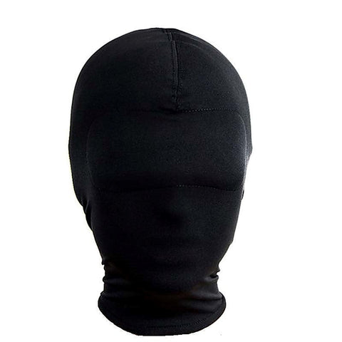 Spandex Hood With Padded Blindfold By Bdstyle - Bondage Hoods