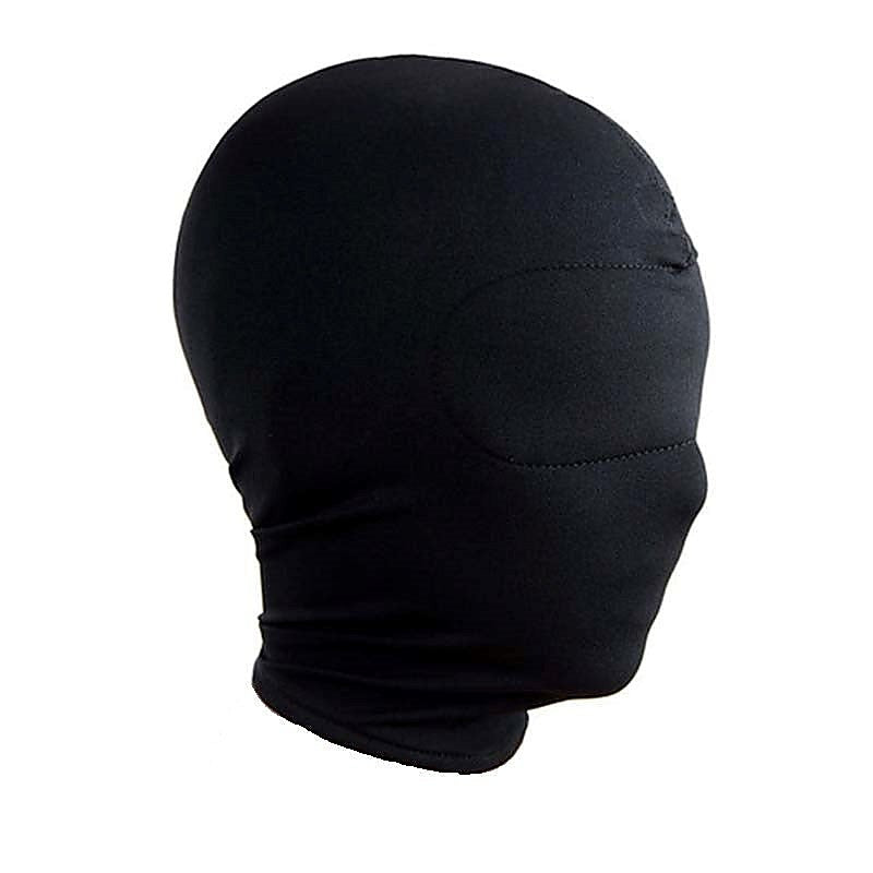 Spandex Hood With Padded Blindfold By Bdstyle - Bondage Hoods
