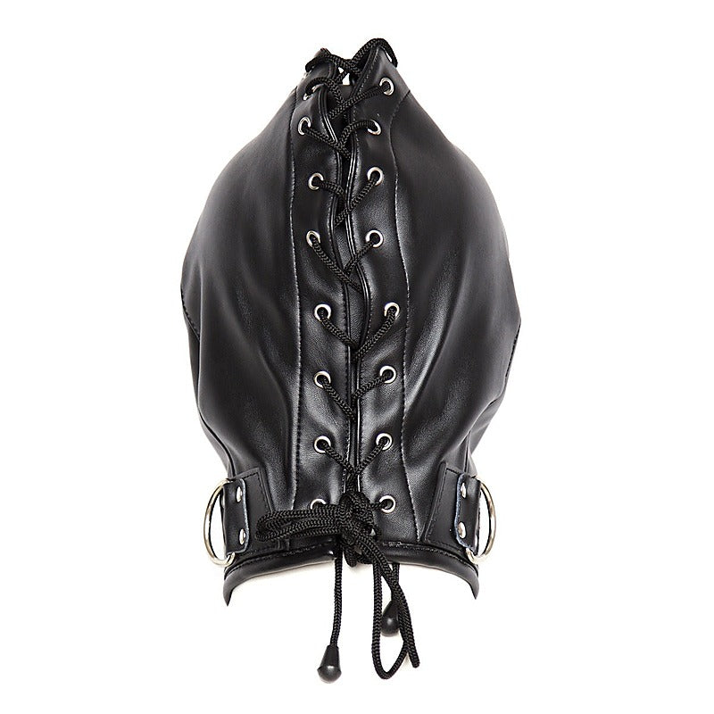 Basic Zipper Hood With O-Ring Collar - Bondage Hoods