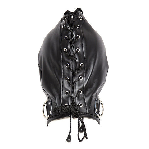 Basic Zipper Hood With O-Ring Collar - Bondage Hoods