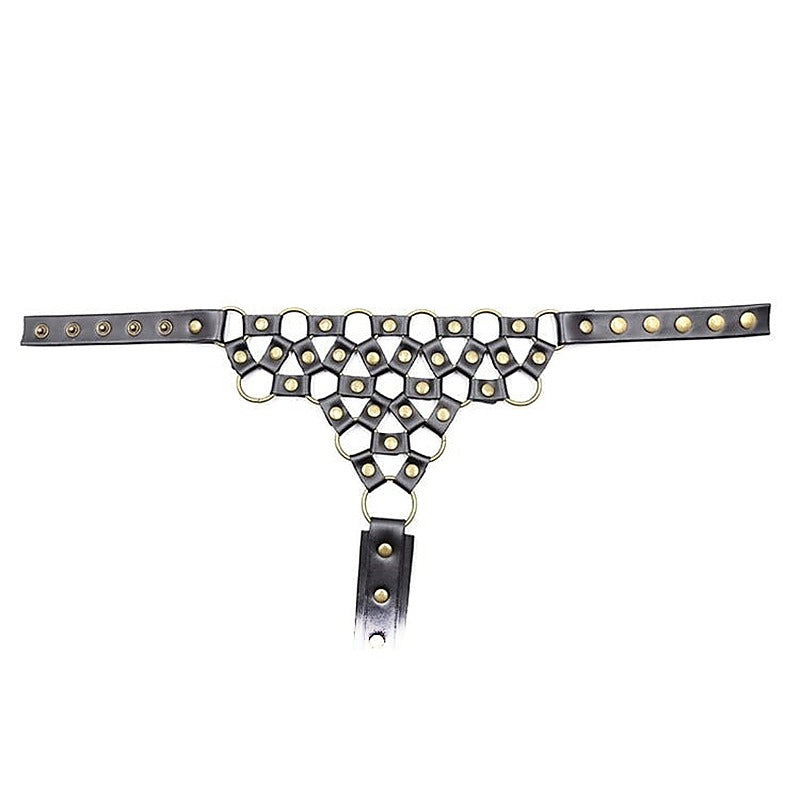Studded G-String Bondage Thong By Bdstyle - Her Fetish