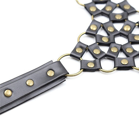 Studded G-String Bondage Thong By Bdstyle - Her Fetish