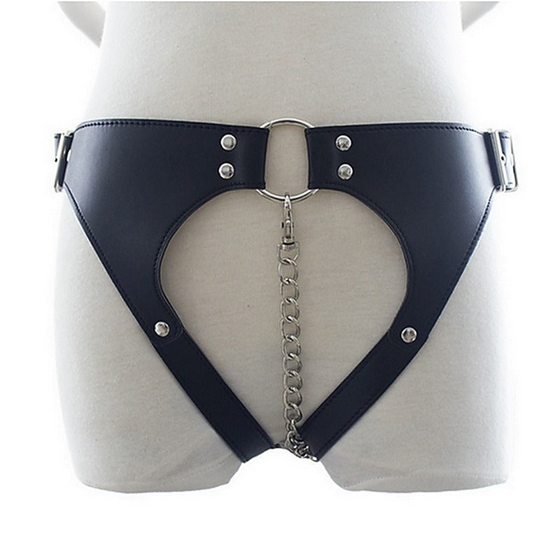 Ladies Bdsm Panties With Chain By Bdstyle - Her Fetish