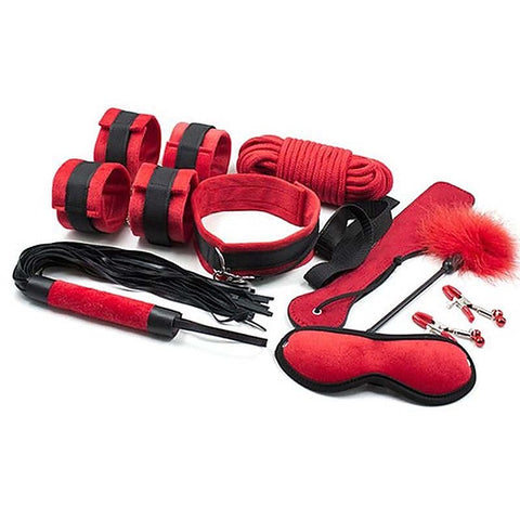 Lucifers Bondage Kit 9 Pcs by BDStyle - Bondage Kits
