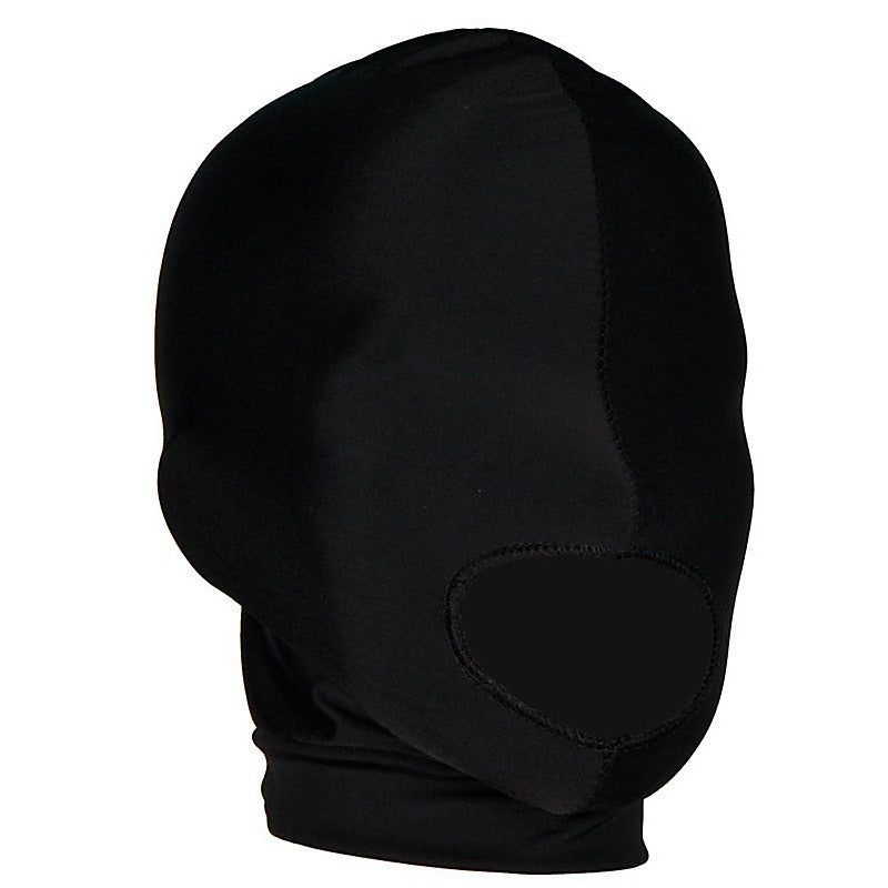 Fantasy Spandex Open Mouth Hood - Bondage Hoods