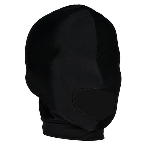Fantasy Spandex Open Mouth Hood - Bondage Hoods
