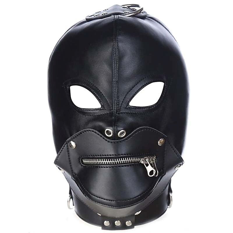 BDStyle Zipper Mouth Bondage Experience - Bondage Hoods