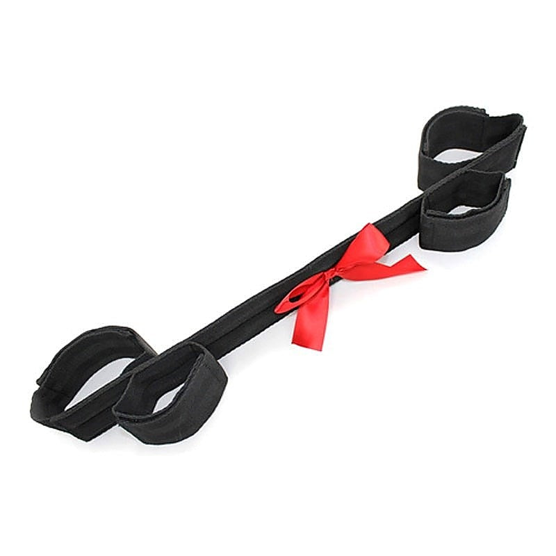 Velcro Ankle to Wrist Restraints with Bowknot - Cuffs and Restraints