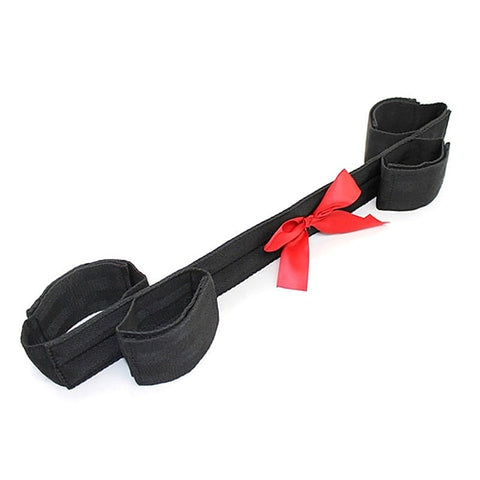 Velcro Ankle to Wrist Restraints with Bowknot - Cuffs and Restraints
