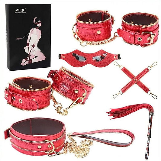 Zipper Edge Bondage Kit 7 Piece By Bdstyle - Bondage Kits